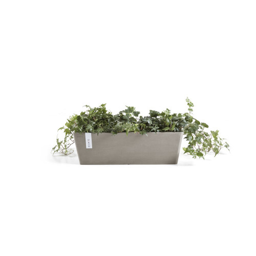 Pot Rectangulaire Bruges 65 New Taupe - 65 x 17 x H. 17 cm - 13,5 L - ECOPOTS