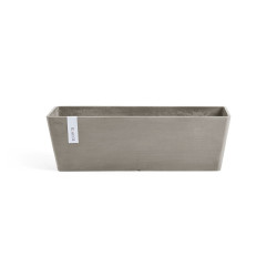 Pot Rectangulaire Bruges 65 New Taupe - 65 x 17 x H. 17 cm - 13,5 L - ECOPOTS