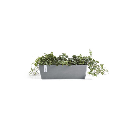 Pot Rectangulaire Bruges 45 Bleu Gris - 45 x 17 x H. 17 cm - 9,7 L - ECOPOTS