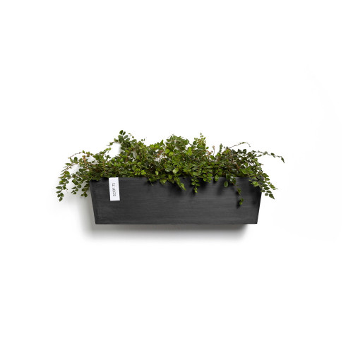 Pot suspension mural Manhattan Wall L Gris Foncé - 55 x 17,2 x H. 15 cm - 9,2 L - ECOPOTS