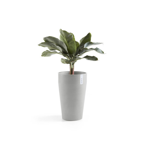 Pot Haut Sankara 55 Blanc Gris - Ø 35 x H. 55 cm - 36 L - ECOPOTS