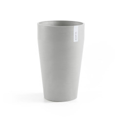 Pot Haut Sankara 55 Blanc Gris - Ø 35 x H. 55 cm - 36 L - ECOPOTS