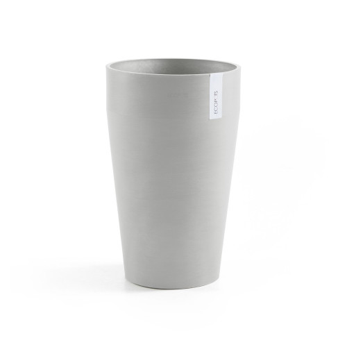 Pot Haut Sankara 55 Blanc Gris - Ø 35 x H. 55 cm - 36 L - ECOPOTS