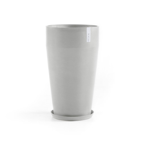 Pot Haut Sankara 75 Blanc Gris - Ø 45 x H. 75 cm - 78 L - ECOPOTS