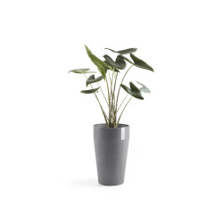 Pot Haut Sankara 55 Gris - Ø 35 x H. 55 cm - 36 L de marque ECOPOTS, référence: J7946100