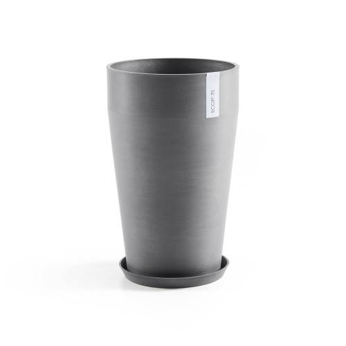 Pot Haut Sankara 55 Gris - Ø 35 x H. 55 cm - 36 L - ECOPOTS