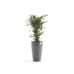 Pot Haut Sankara 75 Gris - Ø 45 x H. 75 cm - 78 L de marque ECOPOTS, référence: J7946200