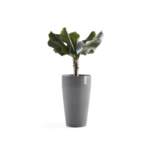 Pot Haut Sankara 75 Gris - Ø 45 x H. 75 cm - 78 L - ECOPOTS