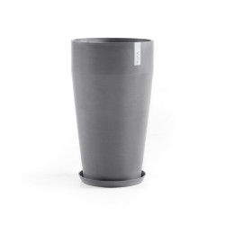 Pot Haut Sankara 75 Gris - Ø 45 x H. 75 cm - 78 L - ECOPOTS