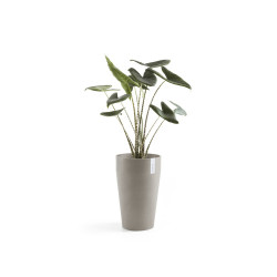 Pot Haut Sankara 55 Taupe - Ø 35 x H. 55 cm - 36 L de marque ECOPOTS, référence: J7946500