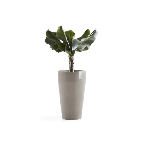 Pot Haut Sankara 75 Taupe - Ø 45 x H. 75 cm - 78 L - ECOPOTS