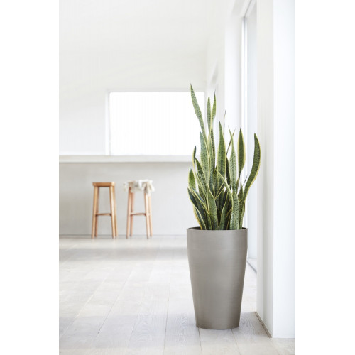 Pot Haut Sankara 75 Taupe - Ø 45 x H. 75 cm - 78 L - ECOPOTS