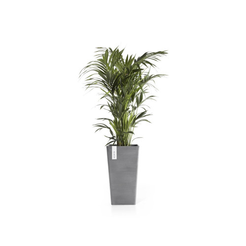 Pot Haut Rotterdam 56 Gris - 31 x 31 x H. 56 cm - 36,2 L - ECOPOTS