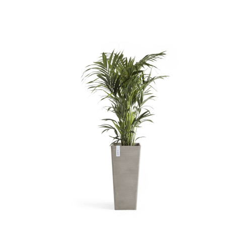 Pot Haut Rotterdam 70 Taupe - 32 x 32 x H. 70 cm - 42 L - ECOPOTS