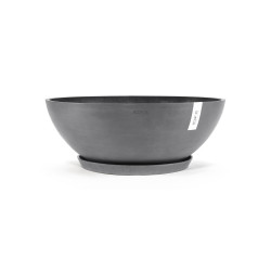 Pot Rond Vienna 70 Gris - Ø 70 x H. 25,2 cm - 61,7 L - ECOPOTS