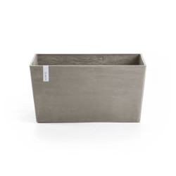 Jardinière Paris 60 Taupe - 60 x 26 x H. 40 cm - 46,7 L - ECOPOTS