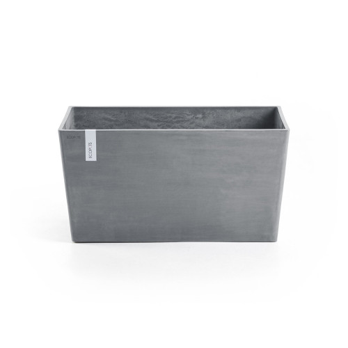 Jardinière Paris 80 Bleu Gris - 80 x 38 x H. 40 cm - 100 L - ECOPOTS