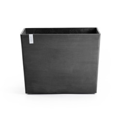 Jardinière sur roues Paris 85 Gris Foncé - 85 x 40 x H. 65 cm - 152 L - ECOPOTS