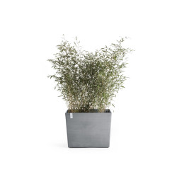 Jardinière sur roues Paris 85 Bleu Gris - 85 x 40 x H. 65 cm - 152 L de marque ECOPOTS, référence: J7950000