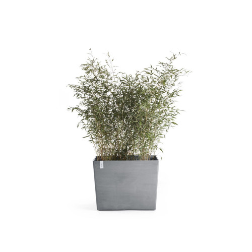 Jardinière sur roues Paris 85 Bleu Gris - 85 x 40 x H. 65 cm - 152 L - ECOPOTS