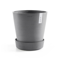 Support à roulettes Wheels 30 Gris - Ø 28,7 x H. 8,3 cm de marque ECOPOTS, référence: J7950700