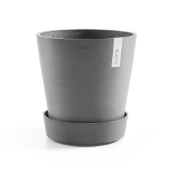 Support à roulettes Wheels 60 Gris - Ø 51 x H. 12,4 cm de marque ECOPOTS, référence: J7950800