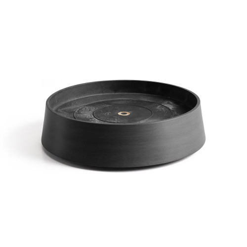 Support à roulettes Wheels Oslo 35 Gris Foncé - Ø 32,2 x H. 8,5 cm - ECOPOTS