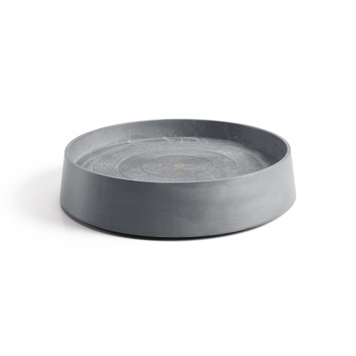 Support à roulettes Wheels Oslo 55 Bleu Gris - Ø 50 x H. 10,5 cm - ECOPOTS