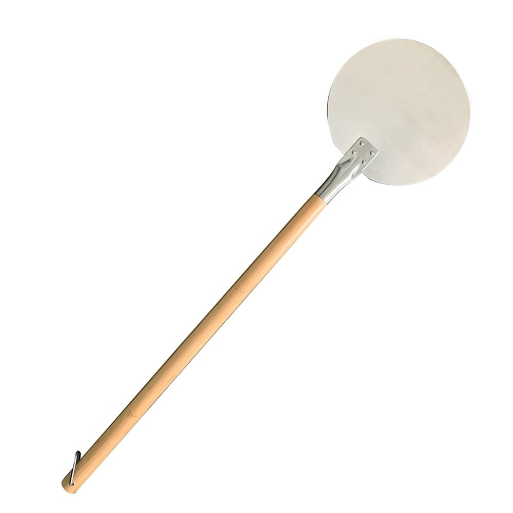 Pelle à Pizza Le Marquier – Inox, Manche Long 67 cm, Diamètre 22 cm - vue 2