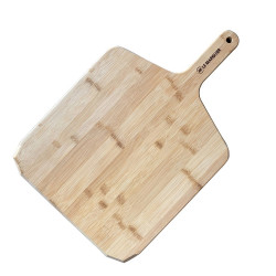 Planche à découper pour pizza en bambou - L.48 x P.30,5 x H.1,5 cm - LE MARQUIER