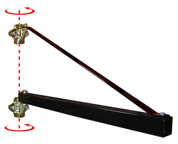 Potence pivotante pour palan électrique