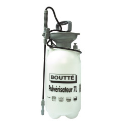 Pulvérisateur 7 litres modèle éco, avec joints type viton anti-acides de marque BOUTTE, référence: J7977800