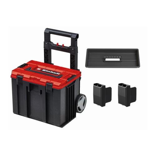 Mallette de transport modulaire – E-Case L – Étanche – Charge utile 120 kg – Roulettes Ø 15 cm - EINHELL 