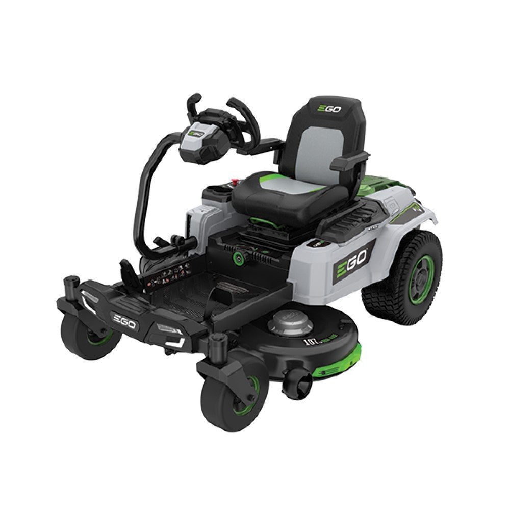 Tondeuse autoportée Z6 à volant, 107 cm coupe, braquage zéro + 2 batteries 1x 10Ah 1x 5Ah