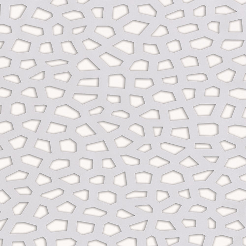 Panneau design décoratif en PP MOSAÏC 1 x 2 m - Blanc - NORTENE 