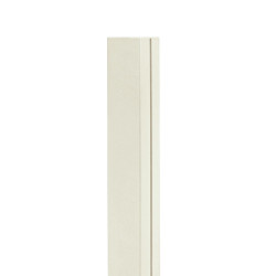 Poteau ALUPOST pour panneaux décoratifs - 1,15 m - aluminium -  blanc - NORTENE 