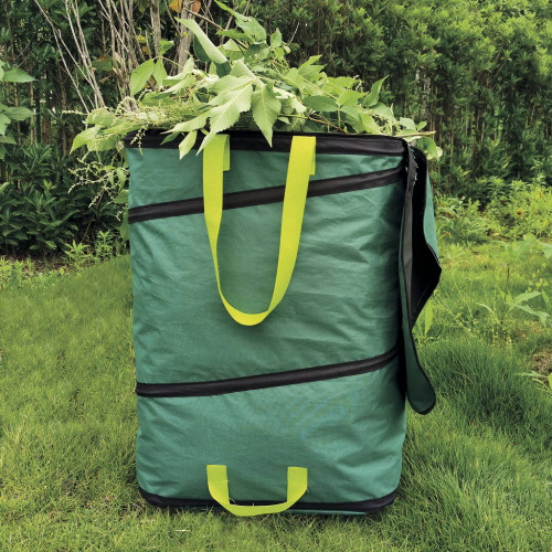 Sac Pop Up carré 125 L - 50 x 50 x 50 cm - Vert - NORTENE 