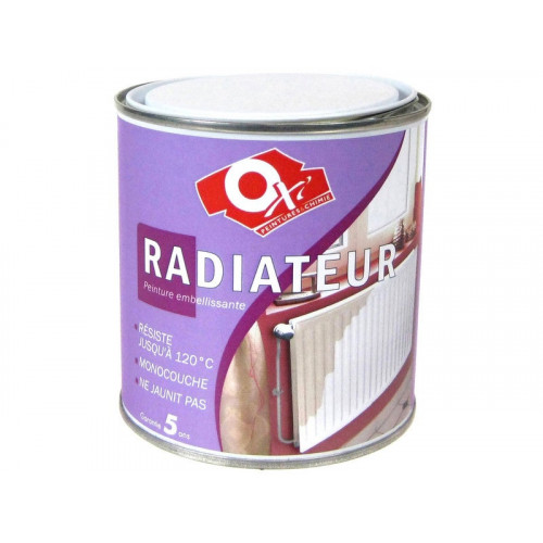 Peinture Blanche Radiateur Mat 0L5 - OXYTOL