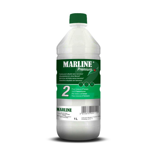 Carburant MARLINE PREMIUM 1 L 2 TEMPS - alkylate et huile biodégradable - Marline