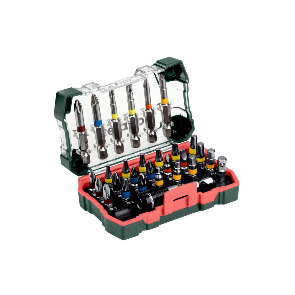 Boîte dembouts Metabo 29 pièces Acier chrome vanadium Porte embout magnétique Design robuste - vue 3