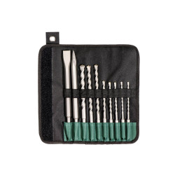 Set de 10 Forets/Burins SDS-Plus Sp de marque Metabo, référence: B7635300