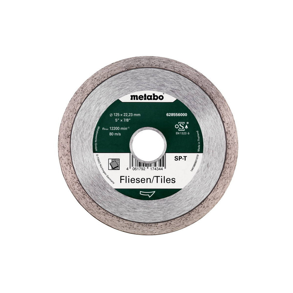 Disque à tronçonner diamanté SP T 125 x 22 23 mm Metabo - vue 3