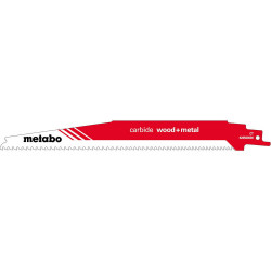 Lame de scie sabre « carbide wood + metal » HM - 225 x 1,25 mm de marque Metabo, référence: B7644900