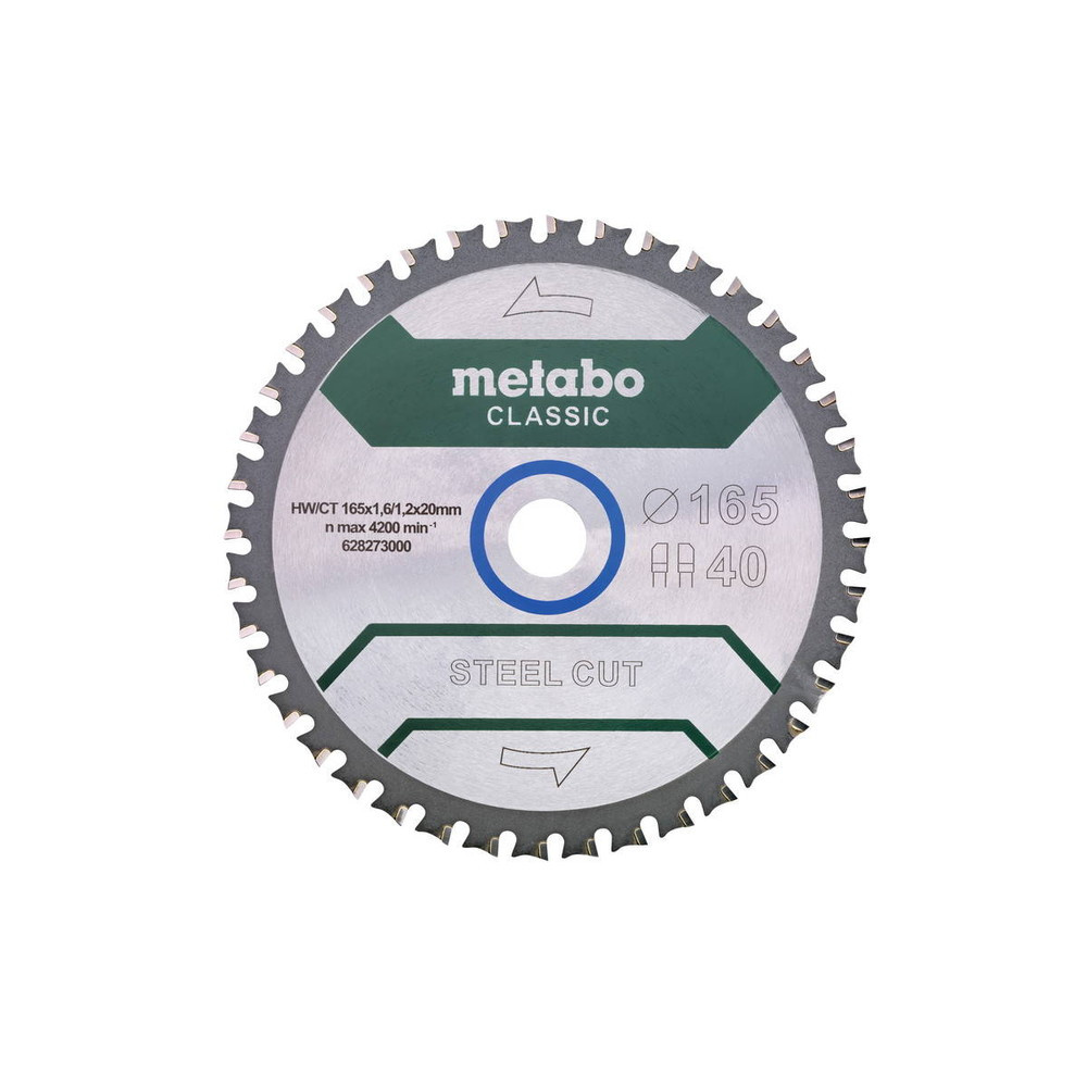 Lame acier pour scie circulaire METABO MKS18 LTX 58 - vue 2