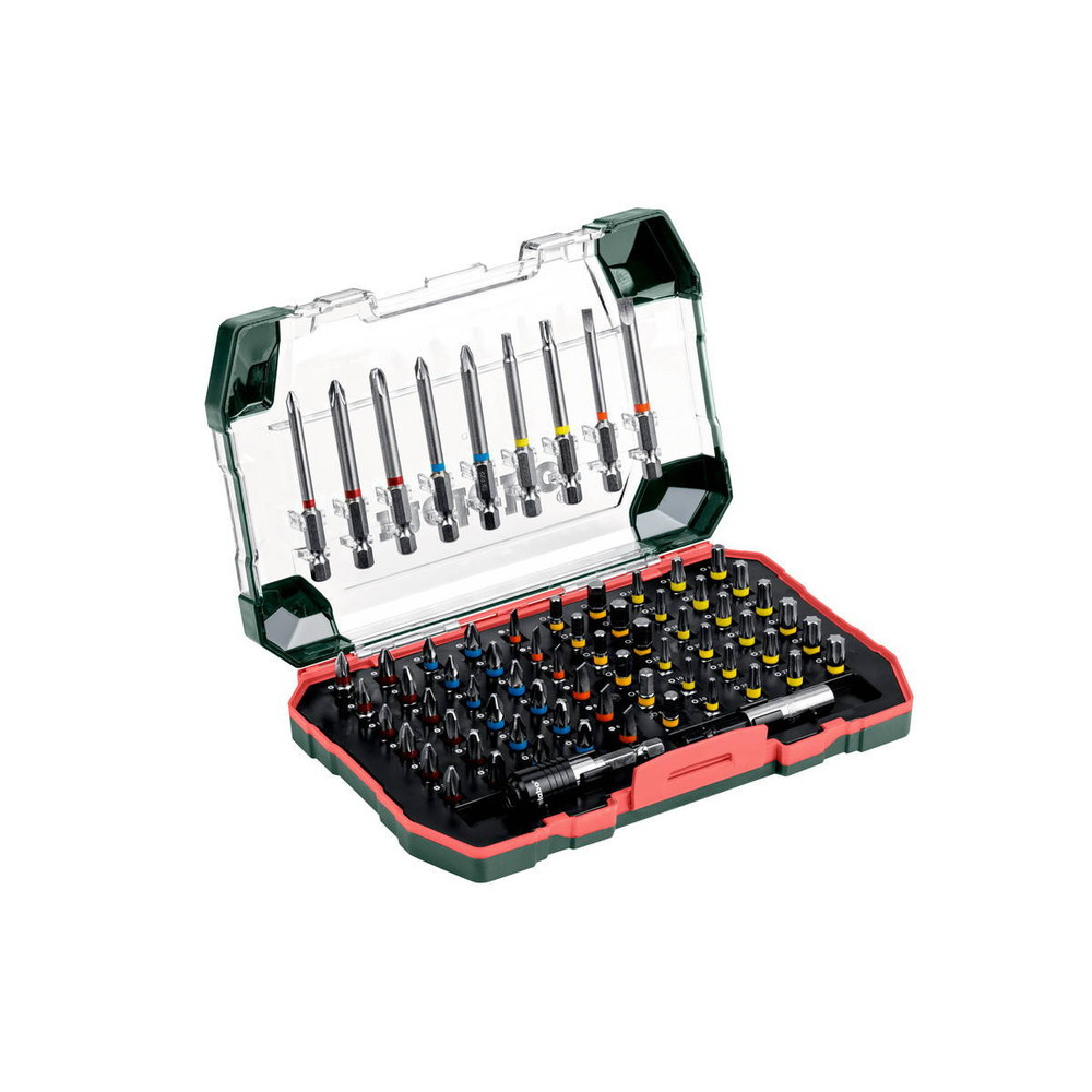 Coffret de vis Metabo Bit Box SP 71 pièces Acier au chrome vanadium Longueur 2575 mm - vue 3