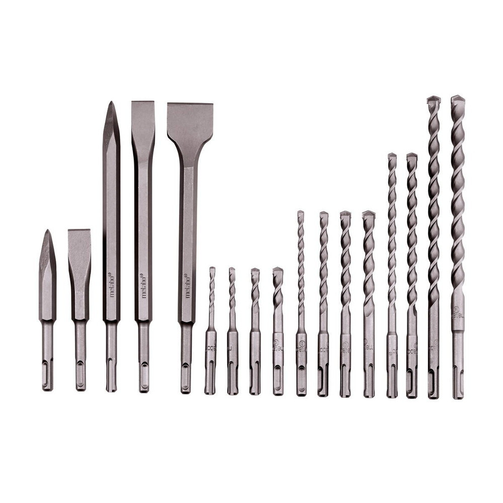 METABO Coffret 12 forets + 5 burins SDS plus 628414000 - vue 3
