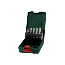 Set de 5 fraises carbure pour meuleuse droite de marque Metabo, référence: B8002600