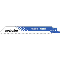 100 lames de scie sabre « flexible metal » Type 31093 - 150 x 0,9 mm de marque Metabo, référence: B8003000