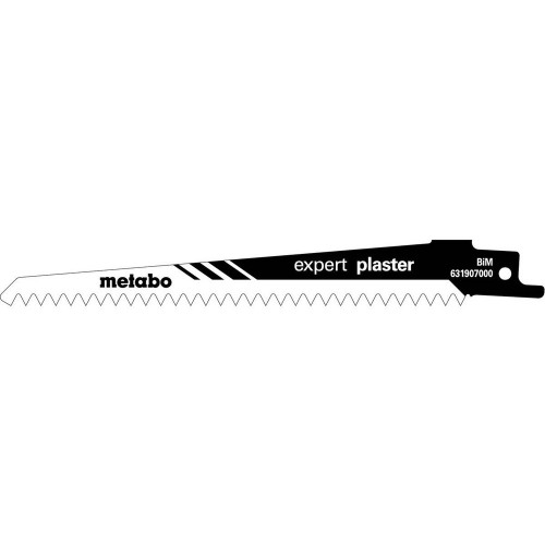 5 lames de scie sabre « expert plaster » BiM - 150 x 1,25 mm - Metabo