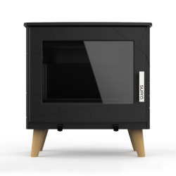 Poêle à bois STINA 7,3KW en fonte - étanche - eco design - Supra